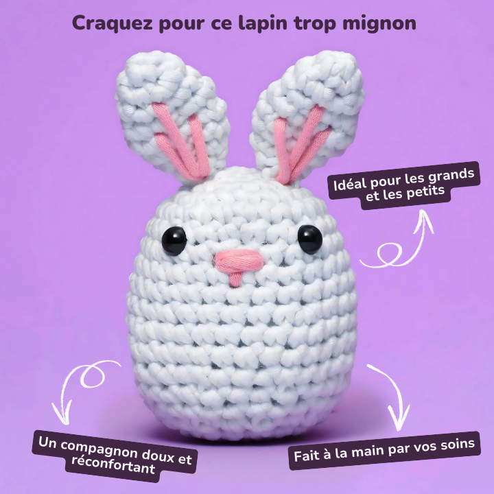 Kathy la Lapine – L’ami bondissant qui prend vie entre vos mains !