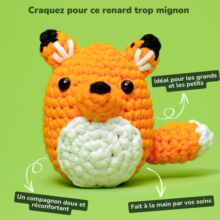 Lucas le Renard – L’ami rusé qui prend vie entre vos mains !