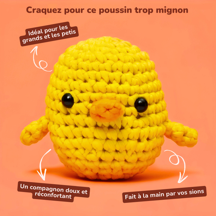 Puffy le Poussin – L’ami câlin qui prend vie entre vos mains !